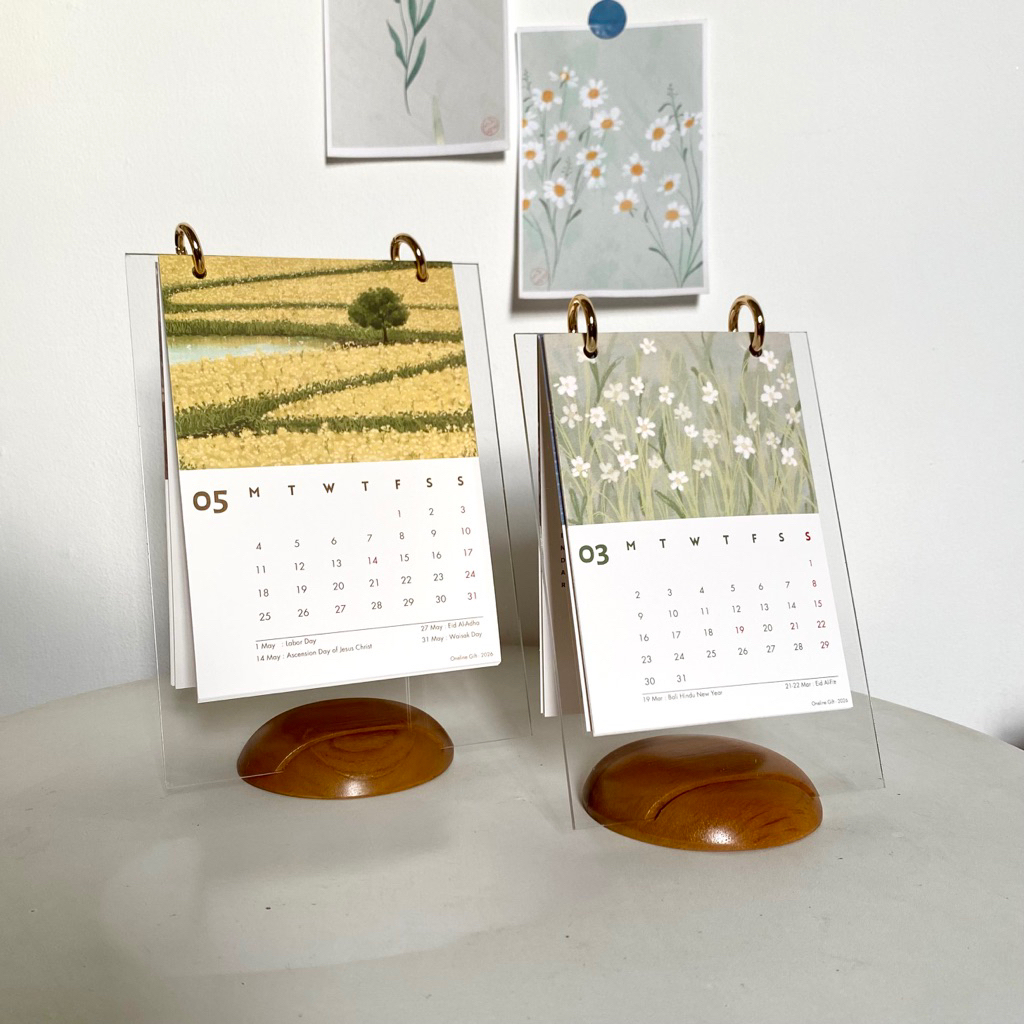 READY CALENDAR 2026 | Kalender Aesthetic