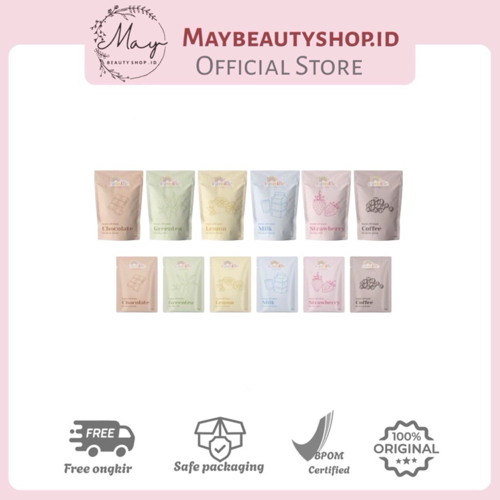 Camille Beauty Organic Mask 65Gr (Masker Camille Beauty)