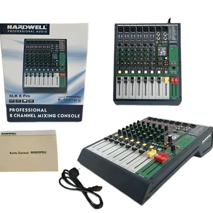 Mixer Audio 8 Channel Hardwell SLK 8 Pro/Mixer Hardwell SLK8 Pro 8Ch/Mixer Hardwell SLK-8 Pro