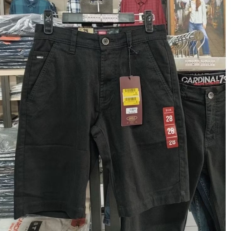Gabrielle Celana Jeans Pendek reguler fit stretch