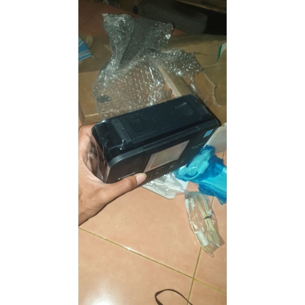 canon selphy CP800 masih plastikan