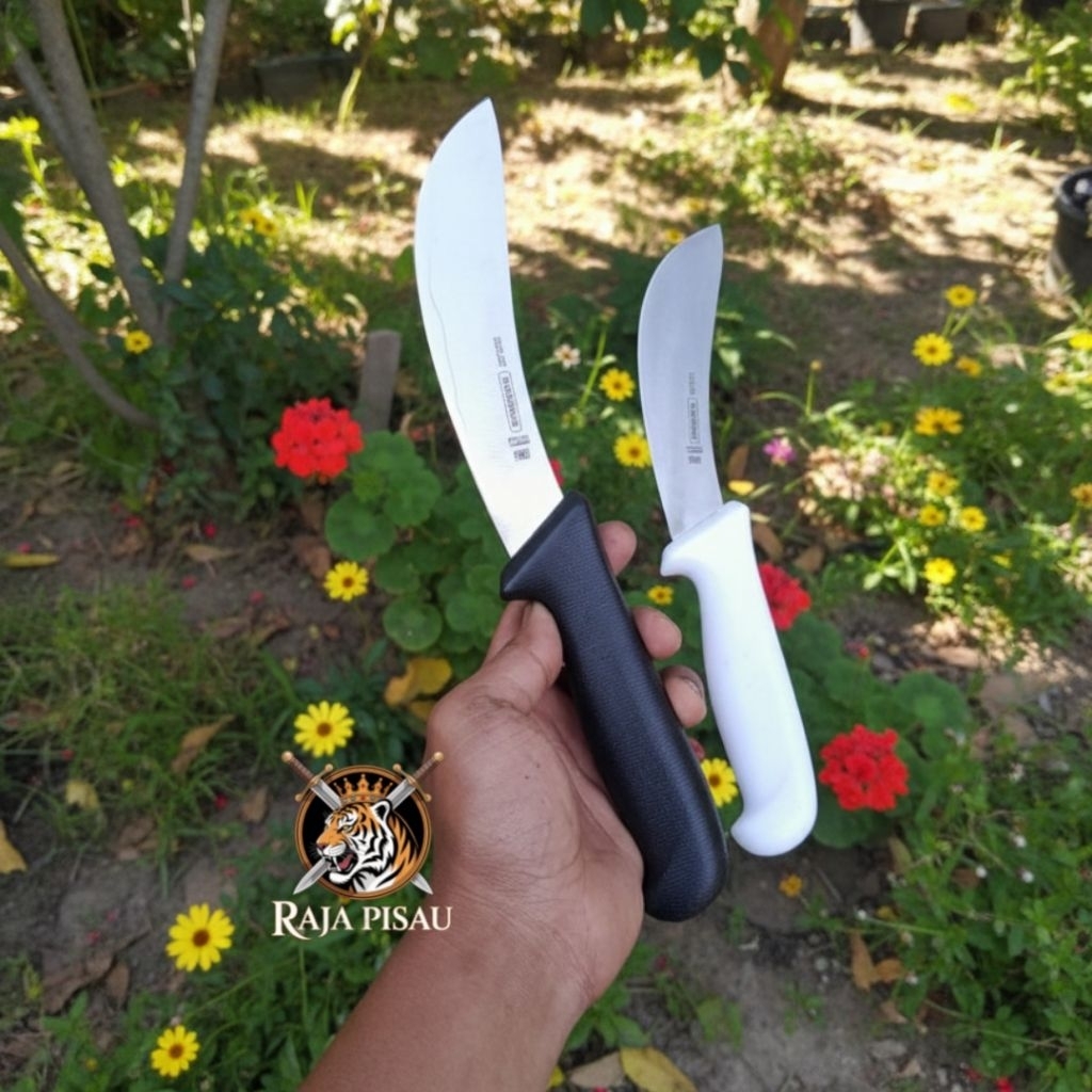 [RAJA PISAU] TANPA SARUNG 1PCS PISAU DAPUR TRAMONTINA ANTI KARAT ORIGINAL SIAP PAKAI STAINLEES STEEL