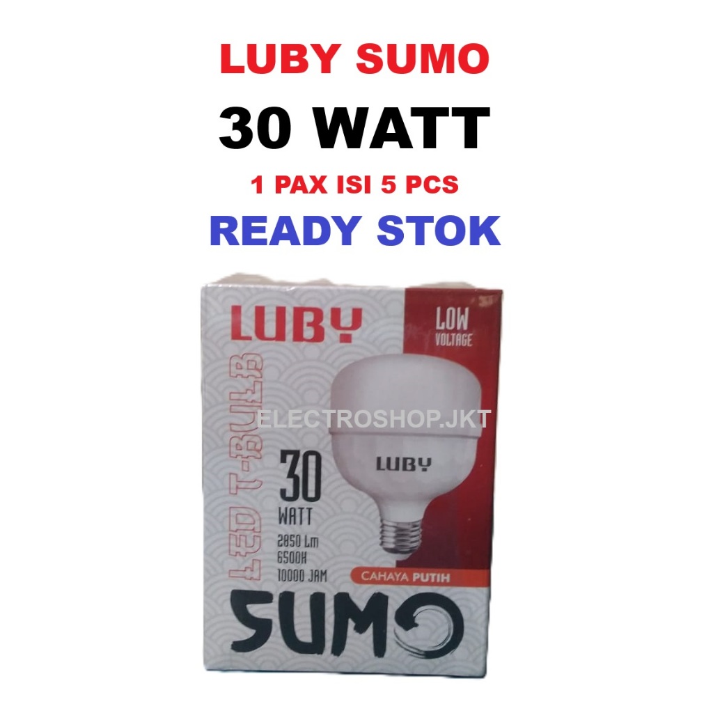 LUBY Lampu Luby Sumo 30 Watt Bohlam LED 30W