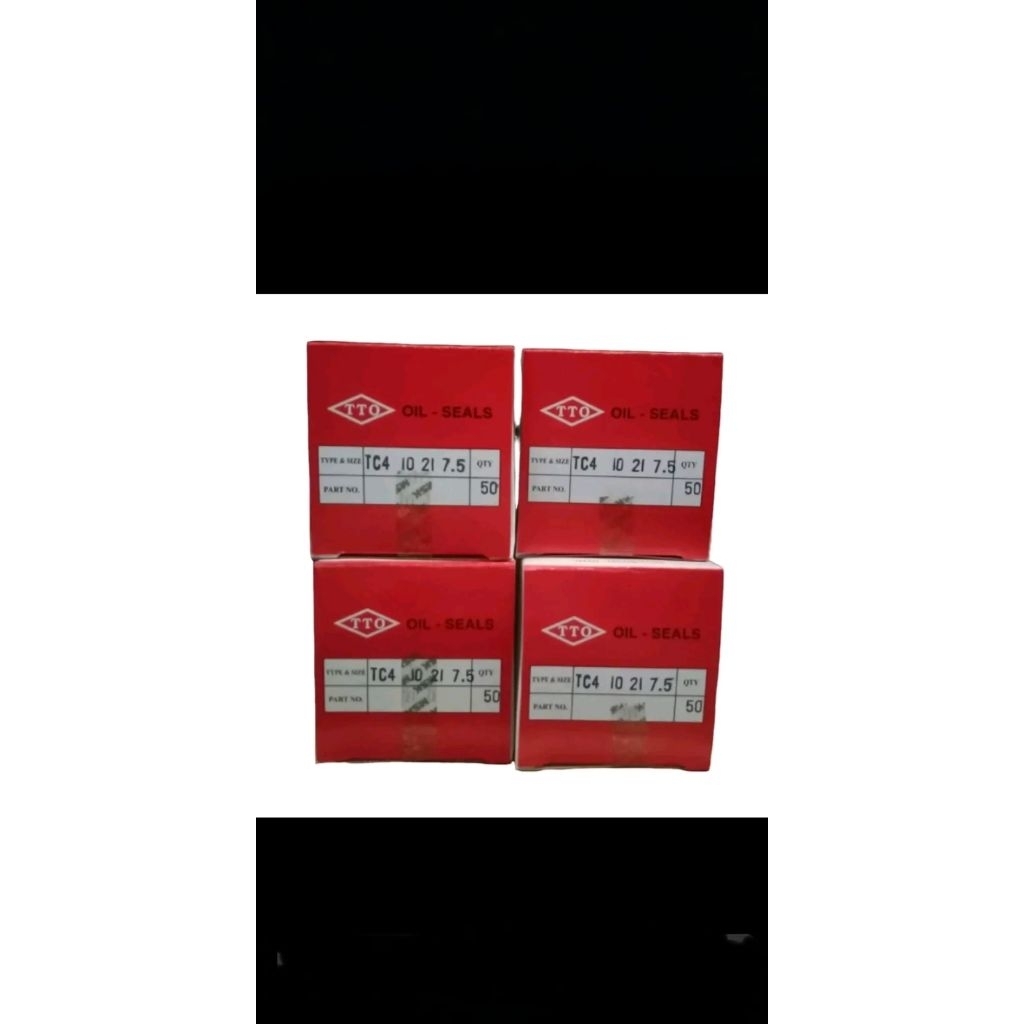 Seal TC 10 21 7.5 TTO Original - Oil Seal 10x21x7.5 Karet Berkualitas High Quality