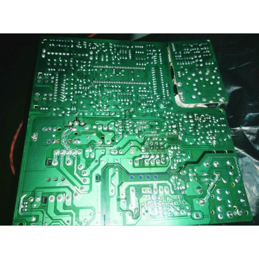 mesin tv tabung wcom 21 rusak problem gambar  vertikal