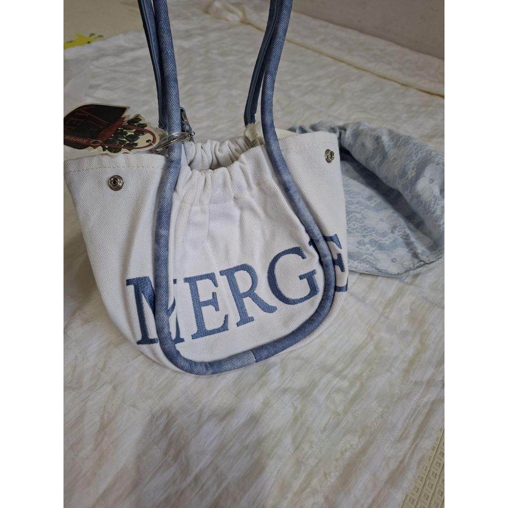 tas merge white mini