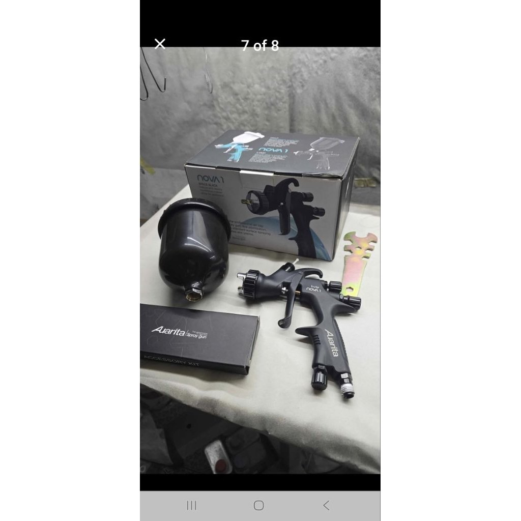 Spraygun HVLP AUARITA Nova 1 Space Black