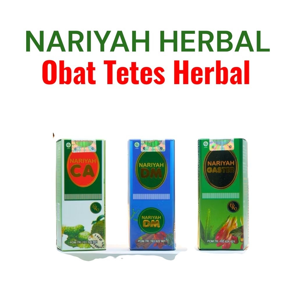 Nariyah Herbal I Jamu Nariyah CA Nariyah Gaster Nariyah DM Original Asli 100%