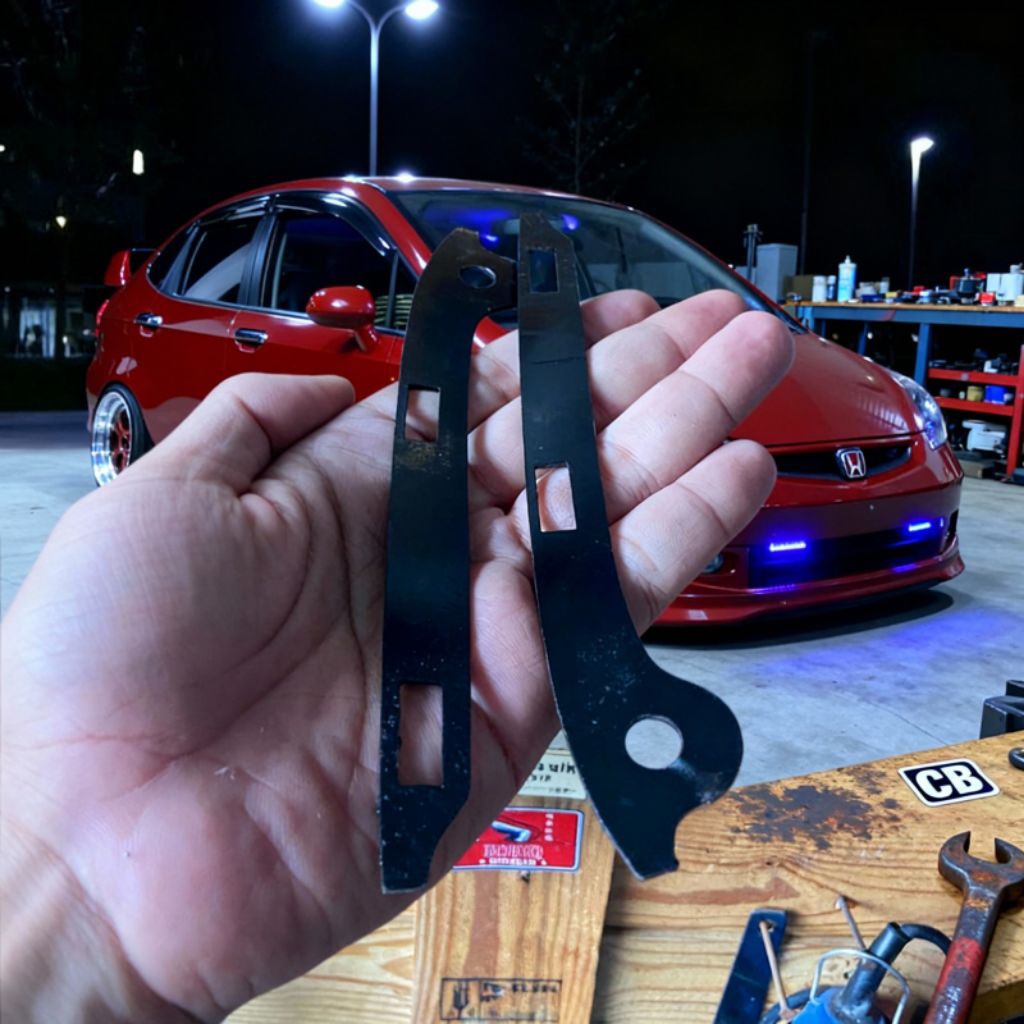 brecket bumper Honda jazz gd 3 fit