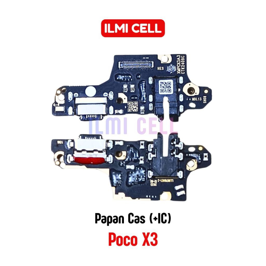 PAPAN CAS MIC POCO X3/ X3 NFC/ X3 PRO ORI