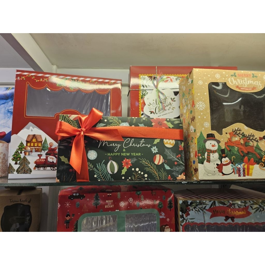 5pcs KOTAK BOX NATAL 22x11x6cm