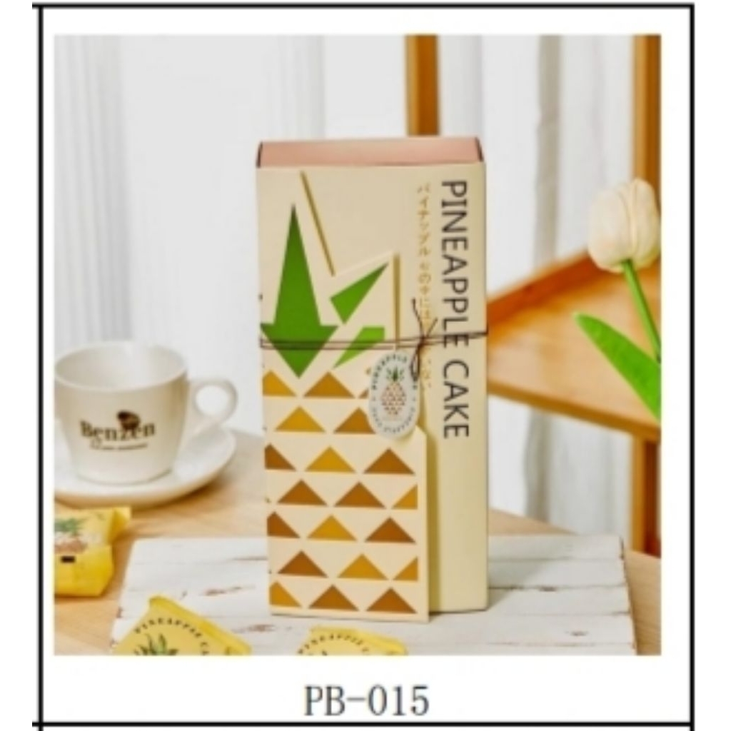 5Pcs Kotak Box Nastar Pineapple Cake | Kemasan Box Nastar Jumbo