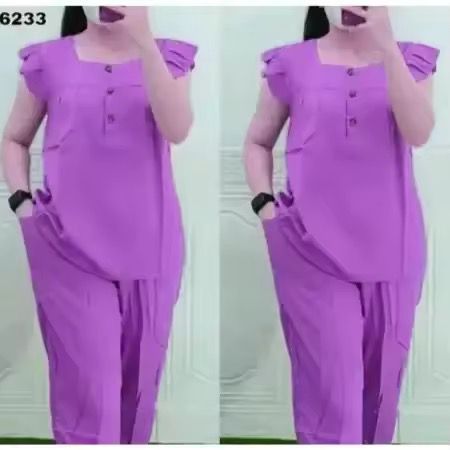 Setelan Wanita Katun Rayon Premium 7/8 Adem dan Nyaman