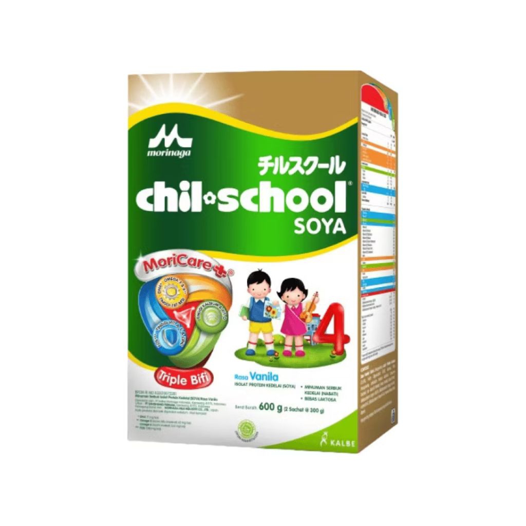 Morinaga Chil School 4 soya Vanila/Madu 600gr