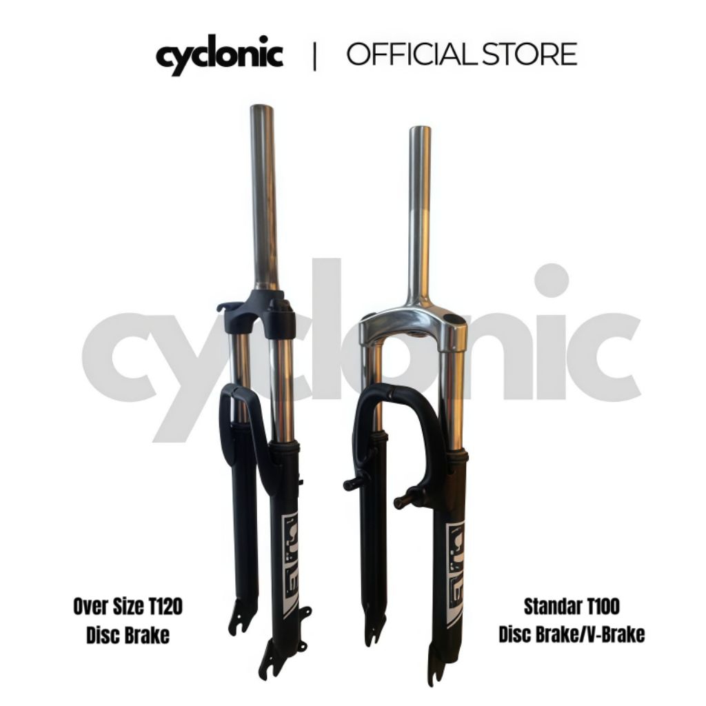 Fork MTB 26" Avand Evo Oversize (28.6) & Standar Drat Ulir (22.2)