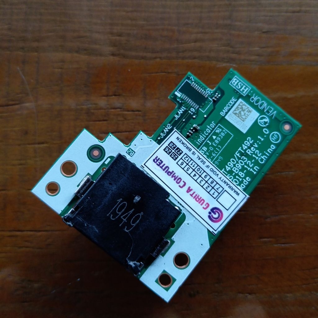 port LAN laptop lenovo thinkpad t490