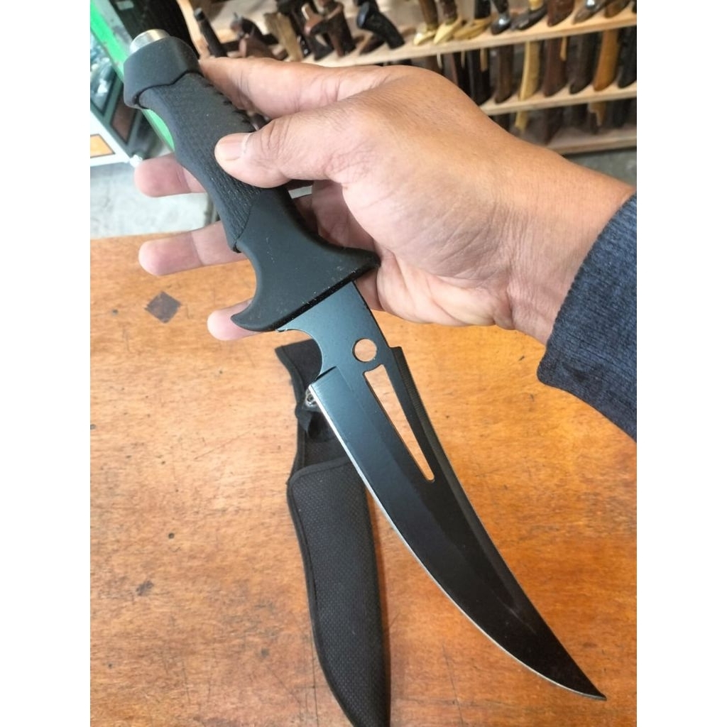 survival kit/hunting knife/outdoor dan survival black zambia