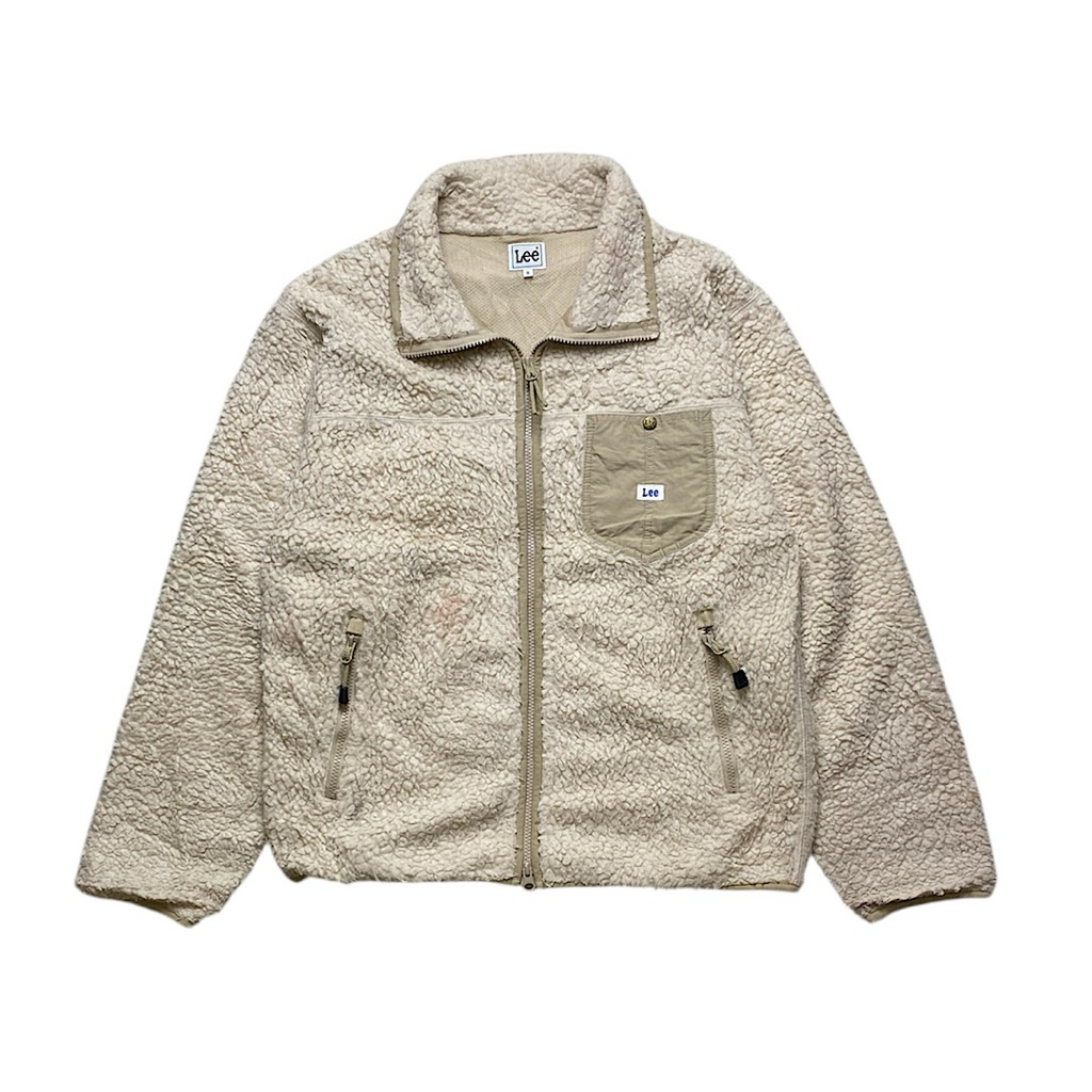 Lee sherpa jaket bukan lee storm rider