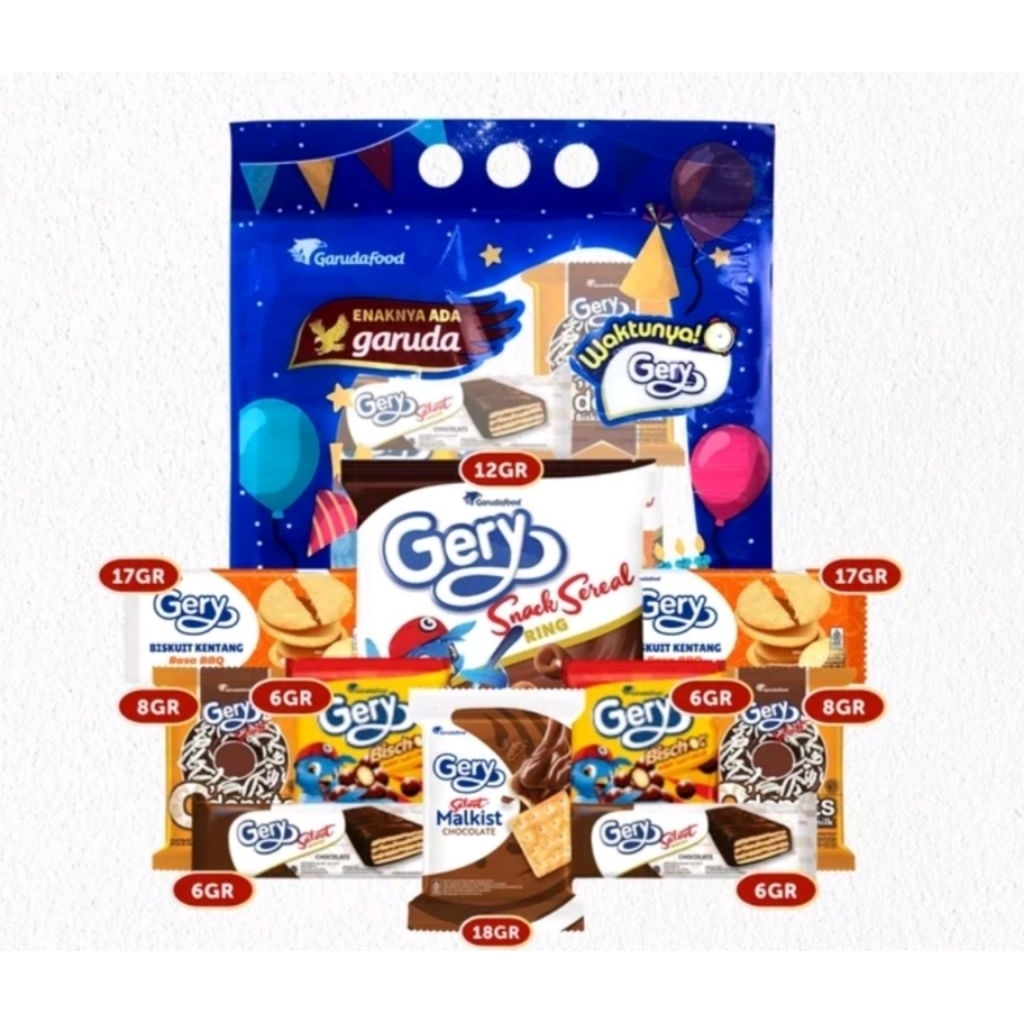 PAKET HAMPERS GARUDA FOOD ISI 10 PACK