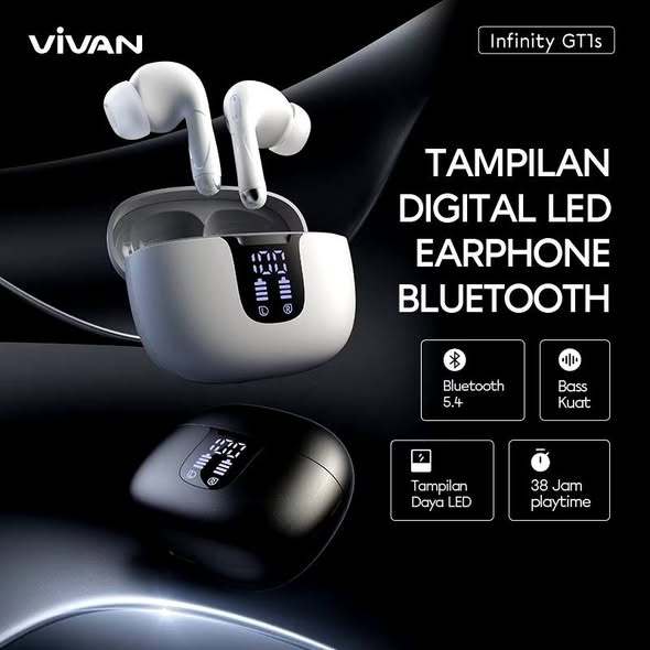 VIVAN TWS Adaptive ANC ENC Infinity GT1s