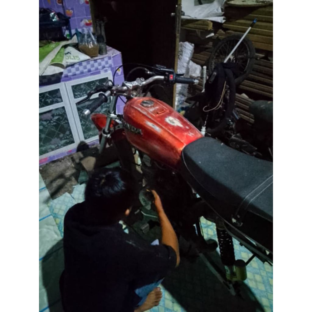 Motor GL 100 Surat Lengkap Plat Sumatra