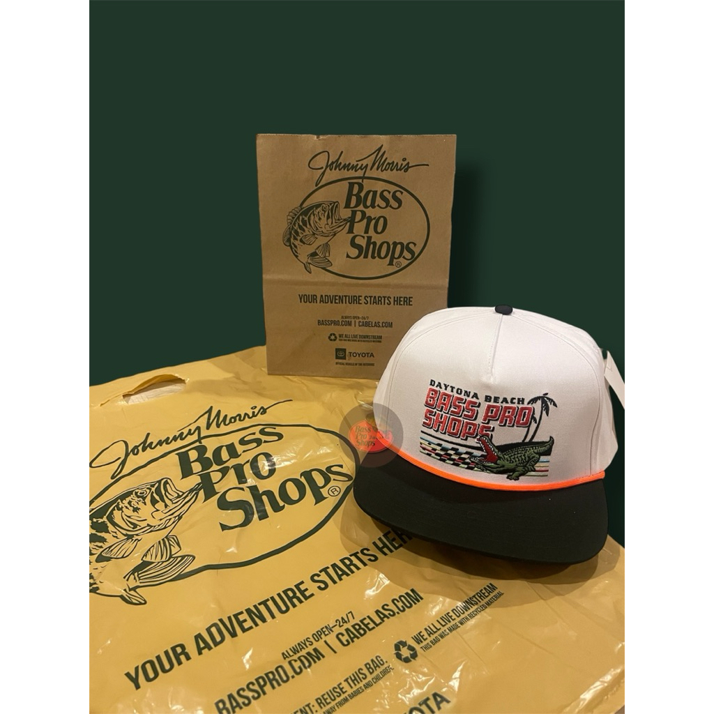 Topi Racing Bass Pro Shops / Bass Pro Shop Cap Racing DAYTONA 100% Original