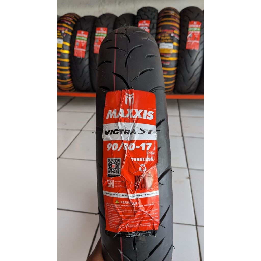 Ban Luar Maxxis Victra Tubles 90/80-17 ban donat