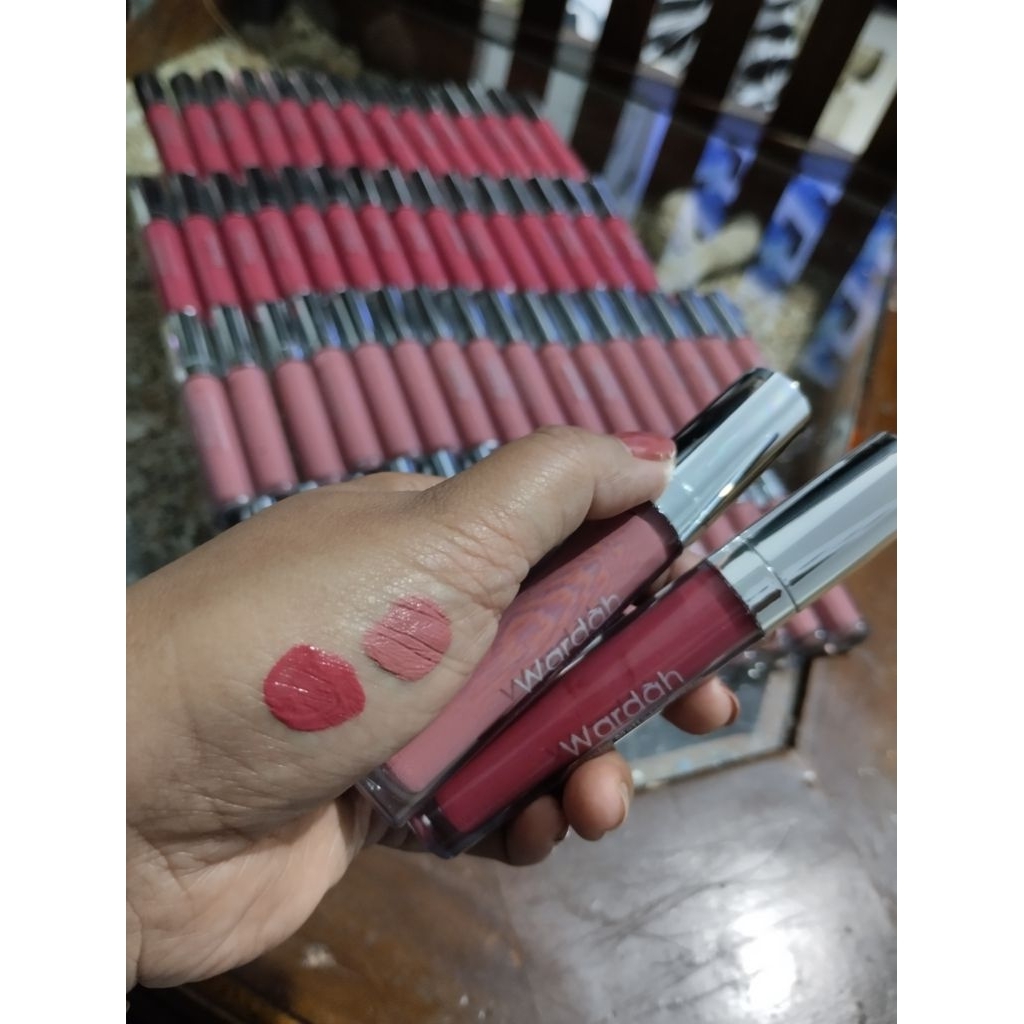 WARDAH LIP OMBRE ( SEPAKET 2 LIPCREAM EXP 2027 )