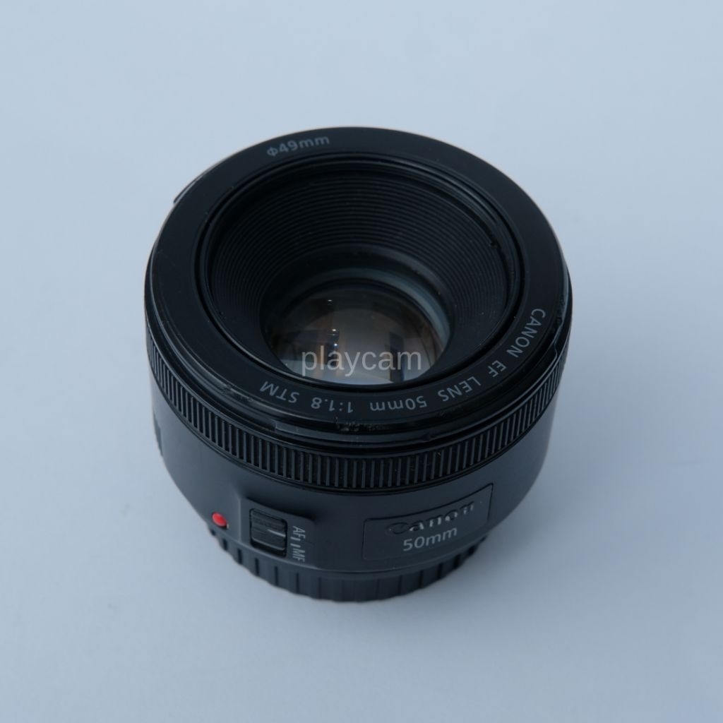 Lensa Fix Canon 50mm STM f1.8 (second)