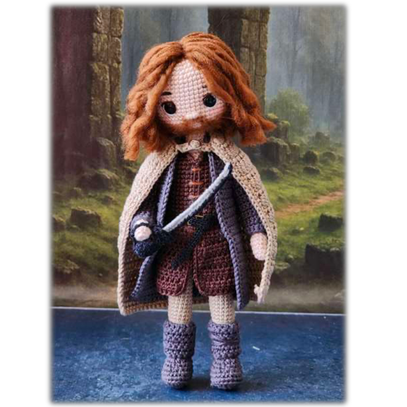 Aragorn {Amigurumi/Crochet Pattern}