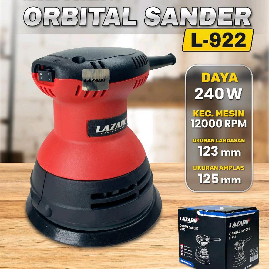 Mesin Amplas Bulat Orbital Sander MT922