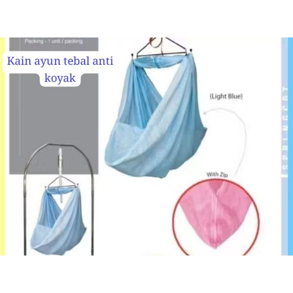 Kain ayunan tebal jumbo Malaysia/sarung ayunan bayi zipper