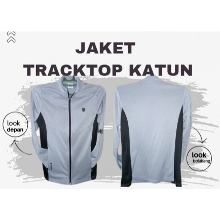 Preloved jakeet tracktop katun / jakeet olahraga pria wanita