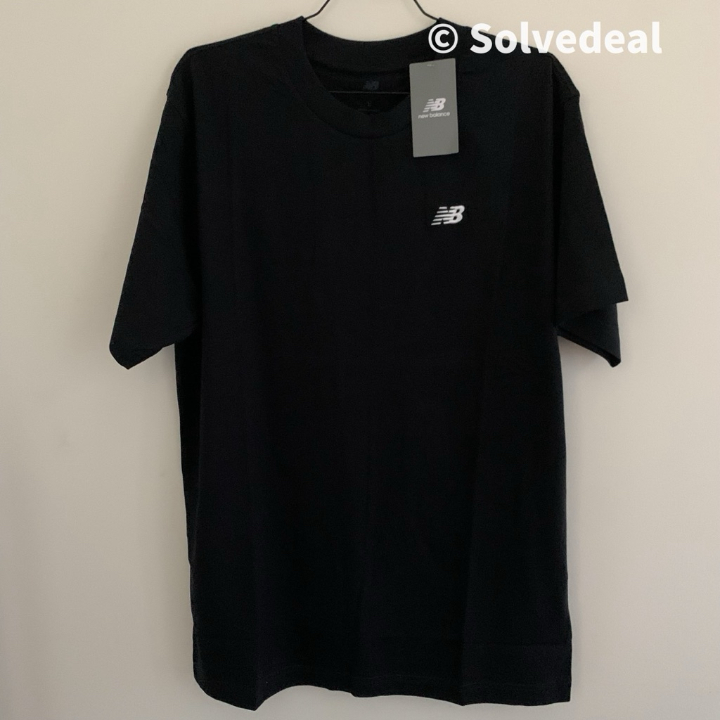 Kaos New Balance Sport Essentials Cotton Mens Tshirt Black - Original