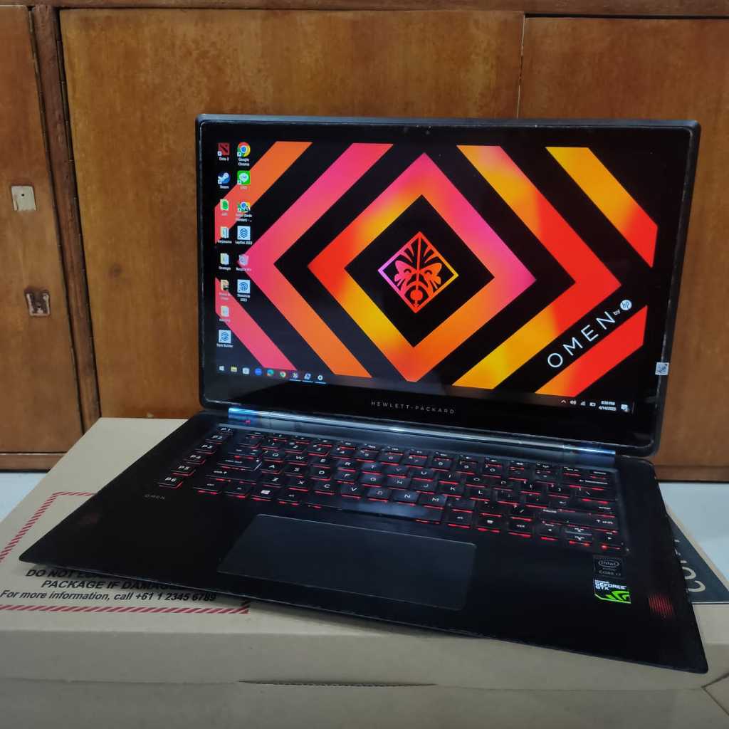 Laptop SecondLaptop HP Omen 15 - 5117TX, core i7 - 4720HQ, Ram 8/256gb, #VGA Nvidia GeForce GTX 960M