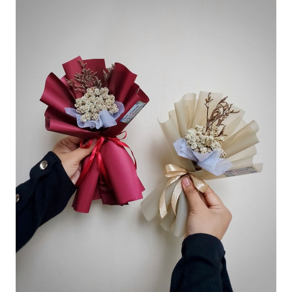 Mini Flower Bouquet / Buket Bunga Mini / Buket Bunga Edelweiss