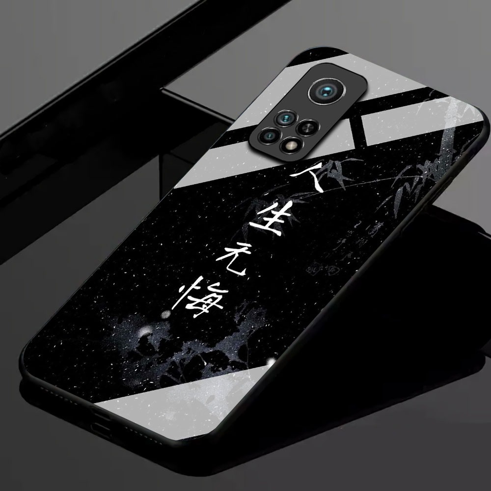 [ AZ03 ] Softcase Glass Kaca Kilau Untuk HP XIAOMI MI 10T 5G / MI 10T PRO 5G - XIAOMI MI 10T 5G / MI