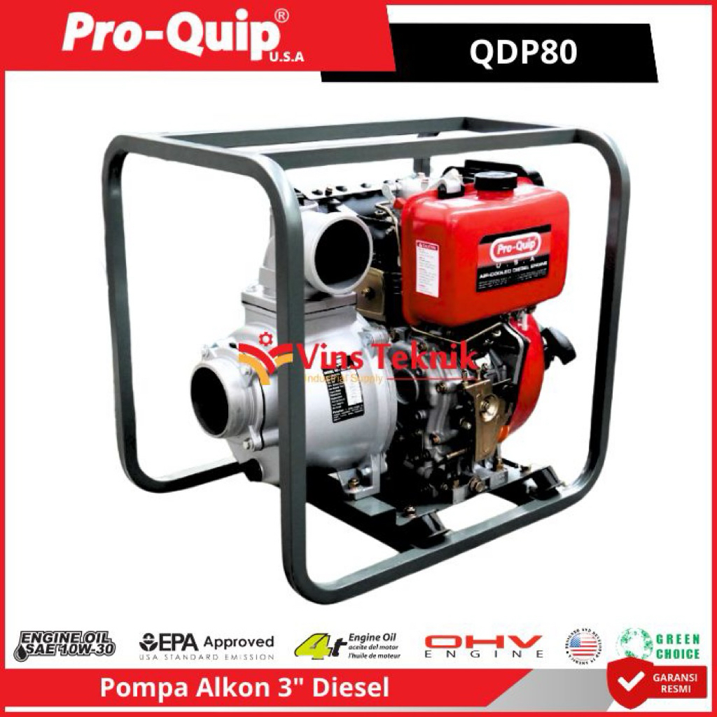 MESIN POMPA ALKON DIESEL SOLAR 3 INC PRO QUIP