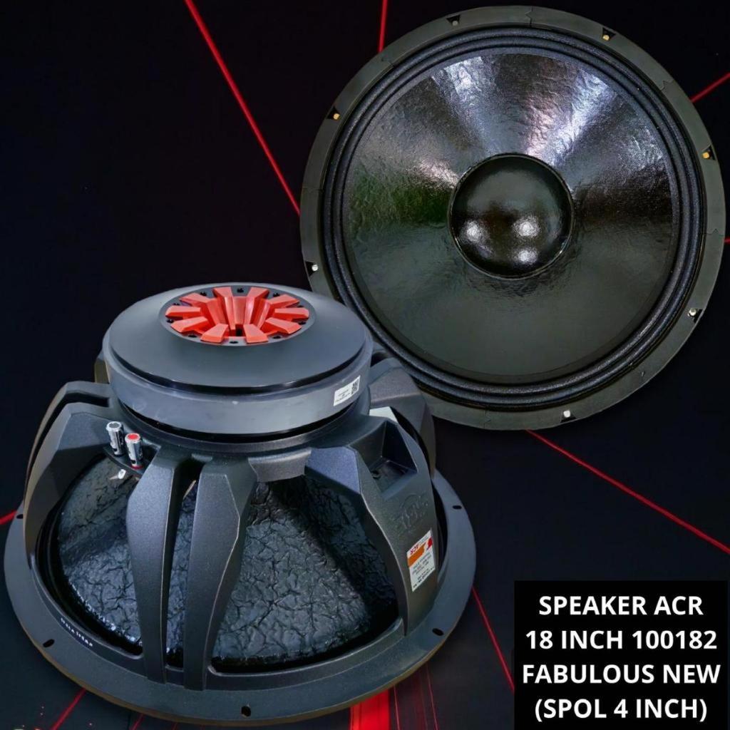 SPEAKER ACR FABULOUS 18" PA-100182-MK2 1300Watt / PA-100182-MK3 2000Watt SW FAB SUBWOOFER