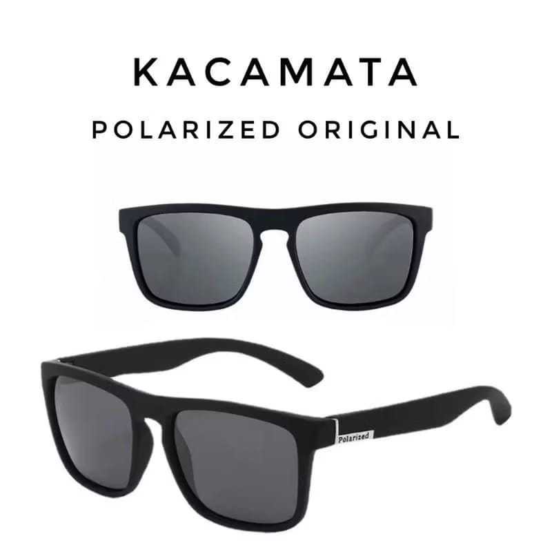 PL003 Kacamata Hitam Polarized anti UV / Kacamata Anti Silau / Kacamata Mancing