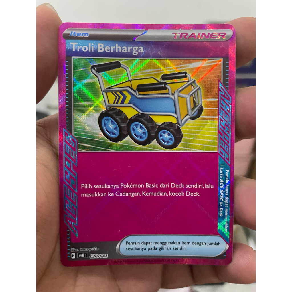 Troli Berharga ACE SPEC - TCG Pokemon Indonesia