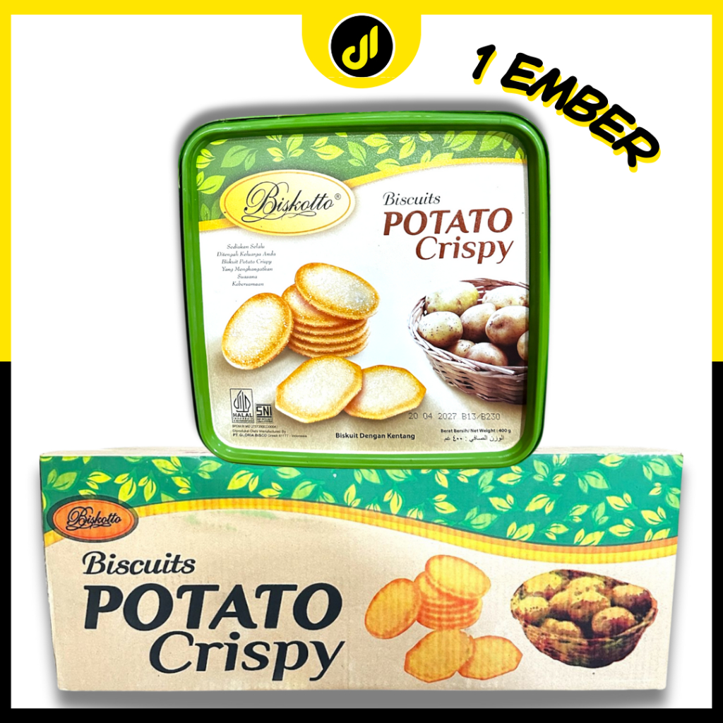 Potato crispy biskotto (SATU EMBER) 400gr