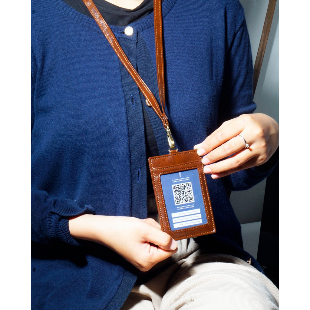Sarnee ID Card Holder – Kulit Imitasi Premium