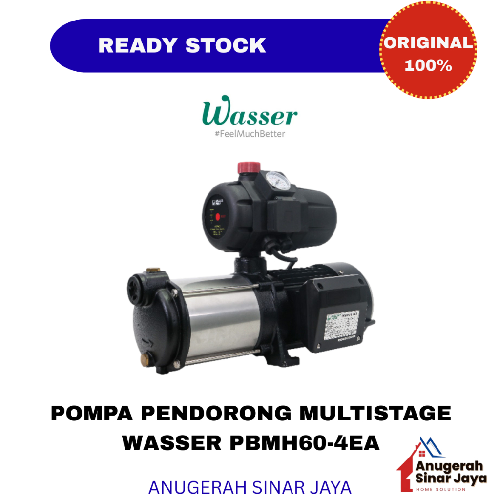 Booster Pump Wasser PBMH 60-4 EA / Pompa Pendorong / Multistage