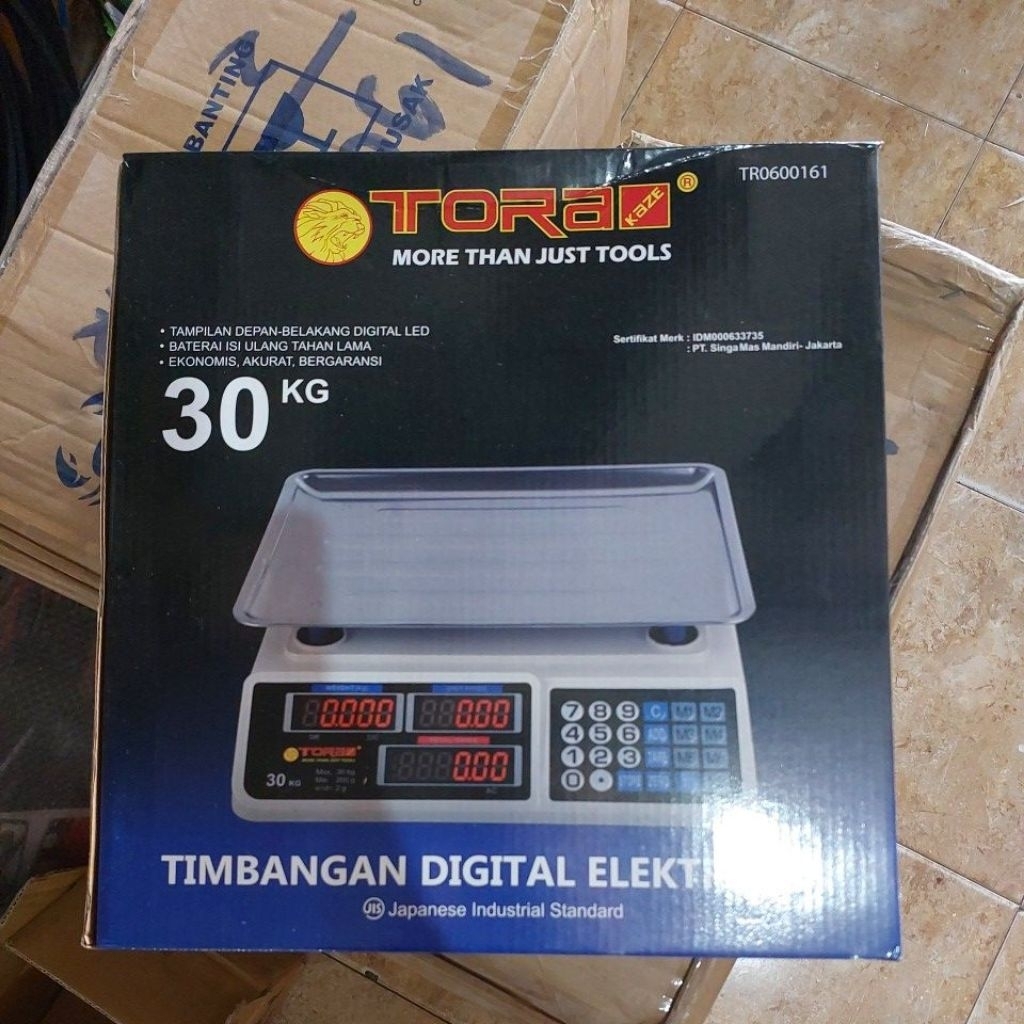 TIMBANGAN DIGITAL TORA 30KG