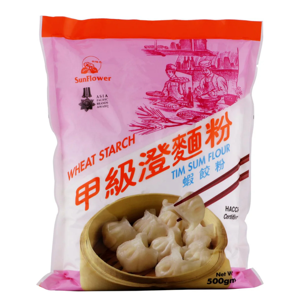 Tepung Tang Mien Tepung Hakau Kulit Hakau Tepung DimSum Wheat Starch Premium Sunflower Dim sum