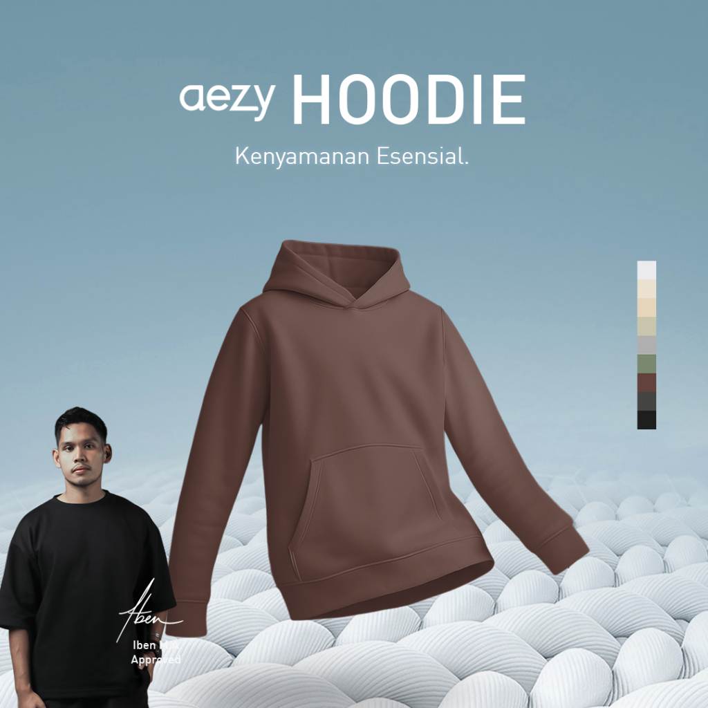 No Void Minds Heavyweight AEZY Hoodie | Espresso