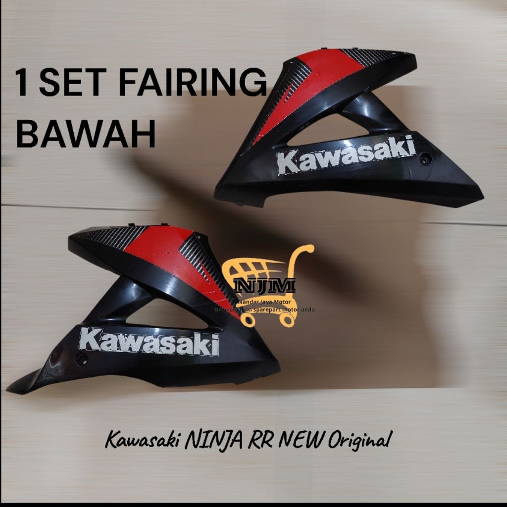 1 SET Fairing Bawah Sayap Bawah Kawasaki Ninja RR New Oroginal