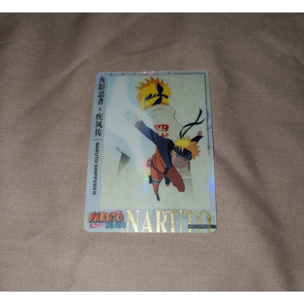 Kartu Naruto Shippuden NRCC PTR 006 Naruto X Namikaze Minato
