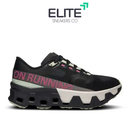 Sepatu Running On Cloud Monster Hyper Women Iron Black Original Shoes